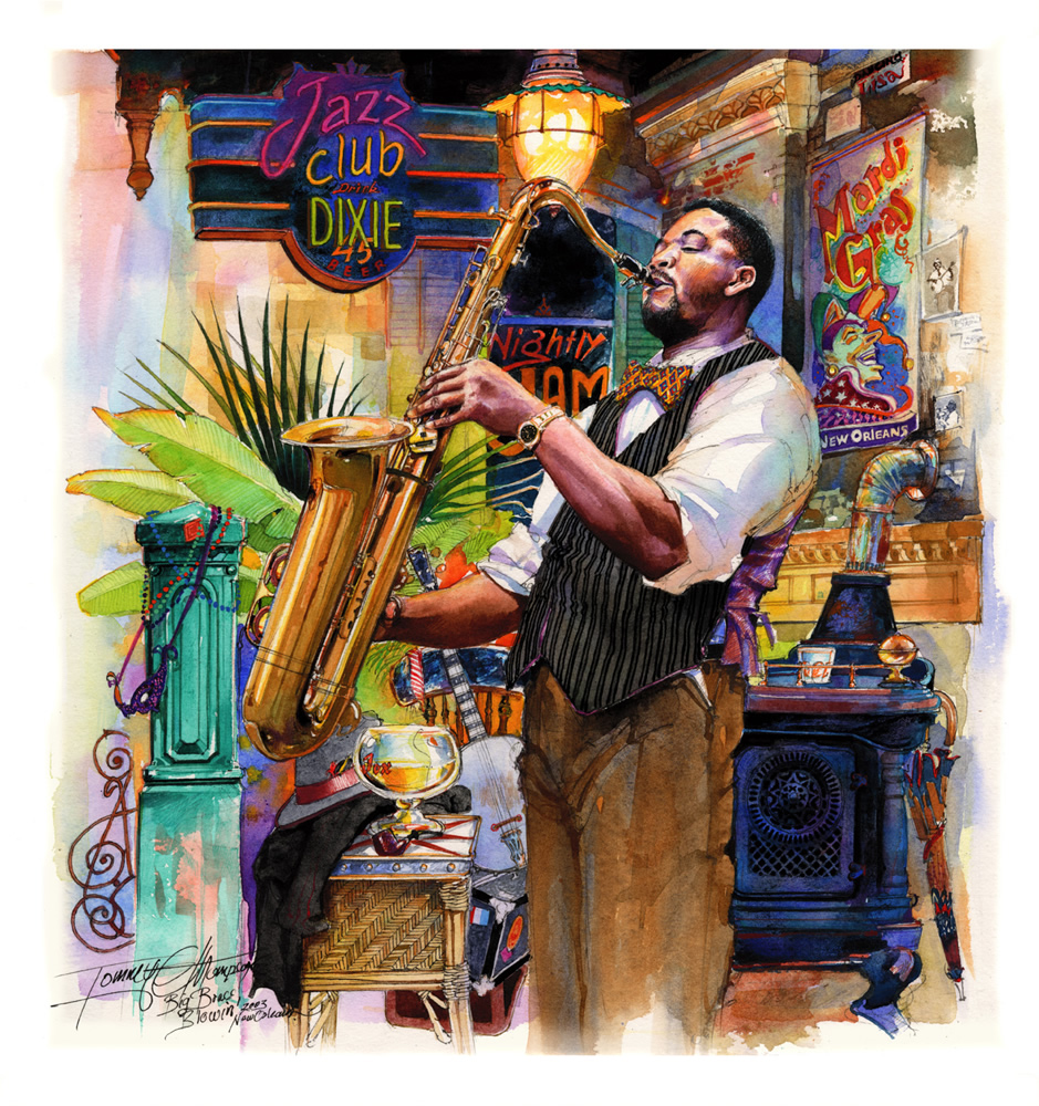 Big Brass Blowin' - Click Image to Close